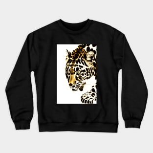 amur leopard beastly Crewneck Sweatshirt